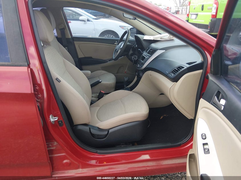 2017 Hyundai Accent VIN KMHCT4AE6HU361710 IAAI salvage auction — LEFT REAR, Wait Title, sold $975 on 2026-07-08 (photo 5)