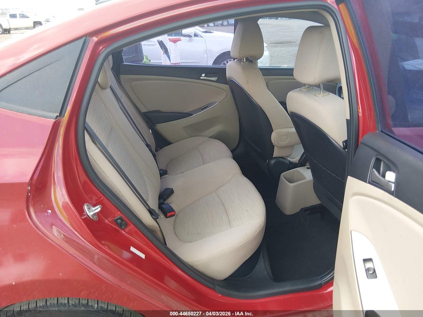 2017 Hyundai Accent VIN KMHCT4AE6HU361710 IAAI salvage auction — LEFT REAR, Wait Title, sold $975 on 2026-07-08 (photo 8)