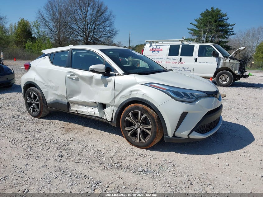 2021 Toyota C-hr VIN NMTKHMBX3MR139673 IAAI salvage auction — RIGHT SIDE, Salvage Title, sold $4,700 on 2026-07-06 (photo 1)