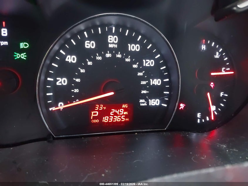 2014 Kia Sorento VIN 5XYKT3A67EG447950 IAAI salvage auction — THEFT, Salvage Title, sold $850 on 2026-07-18 (photo 7)