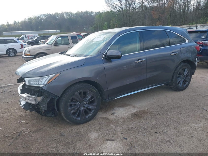 2019 Acura Mdx VIN 5J8YD4H51KL013549 IAAI salvage auction — FRONT & REAR, Salvage Title, sold $8,000 on 2026-07-30 (photo 2)