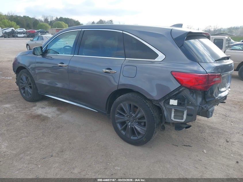 2019 Acura Mdx VIN 5J8YD4H51KL013549 IAAI salvage auction — FRONT & REAR, Salvage Title, sold $8,000 on 2026-07-30 (photo 3)
