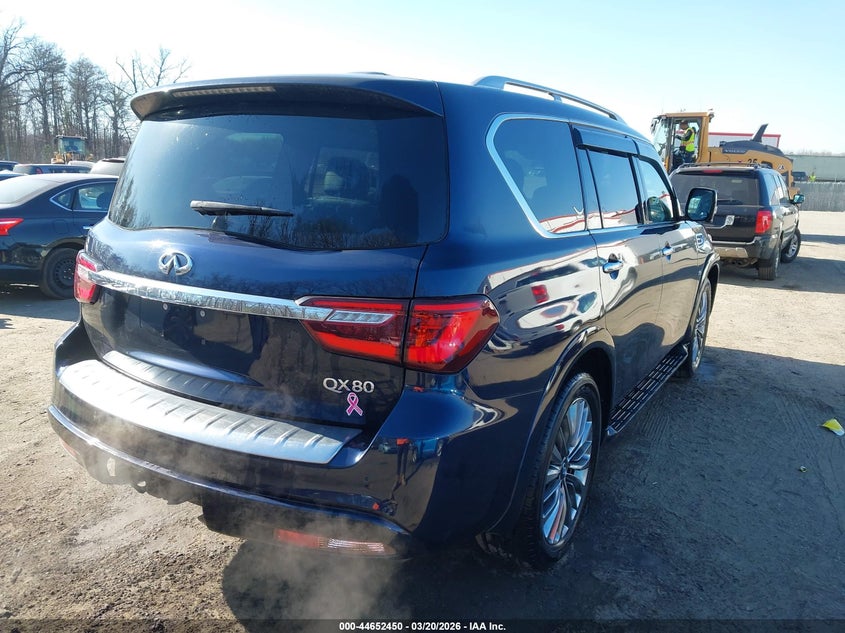 2018 Infiniti Qx80 VIN JN8AZ2NE7J9194246 IAAI salvage auction — FRONT END, Salvage Title, sold $8,600 on 2026-07-22 (photo 4)