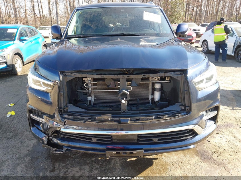 2018 Infiniti Qx80 VIN JN8AZ2NE7J9194246 IAAI salvage auction — FRONT END, Salvage Title, sold $8,600 on 2026-07-22 (photo 6)