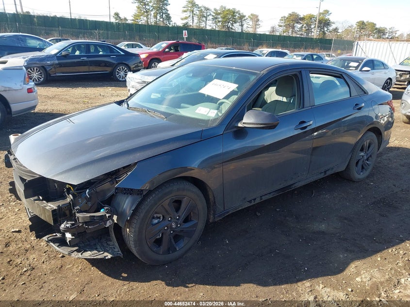 2023 Hyundai Elantra VIN 5NPLM4AG0PH107387 IAAI salvage auction — FRONT END, Salvage Title, sold $4,150 on 2026-07-14 (photo 2)