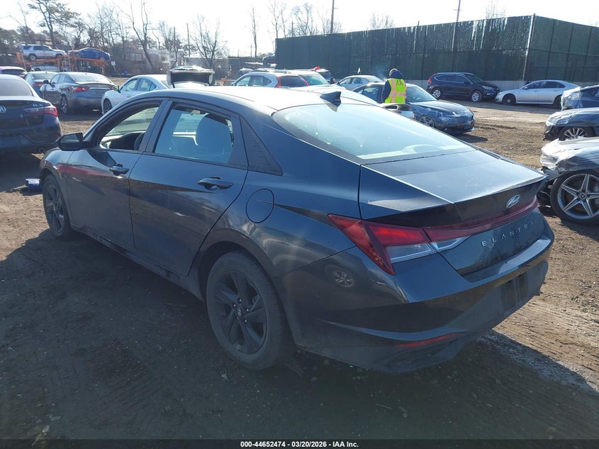2023 Hyundai Elantra VIN 5NPLM4AG0PH107387 IAAI salvage auction — FRONT END, Salvage Title, sold $4,150 on 2026-07-14 (photo 3)
