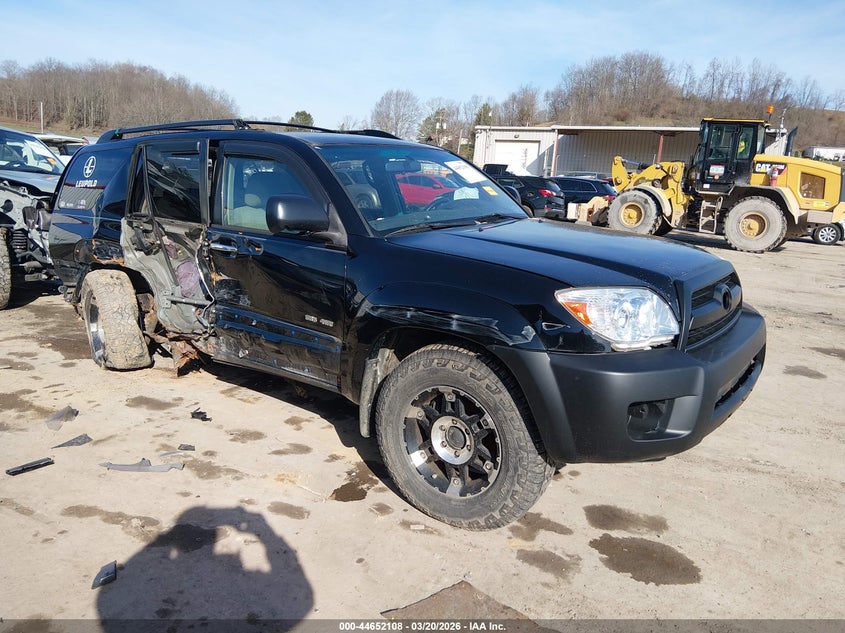 2006 Toyota 4runner VIN JTEBU14R860097836 IAAI salvage auction — SIDE, Salvage (West Virginia), sold $2,000 on 2026-07-16 (photo 1)