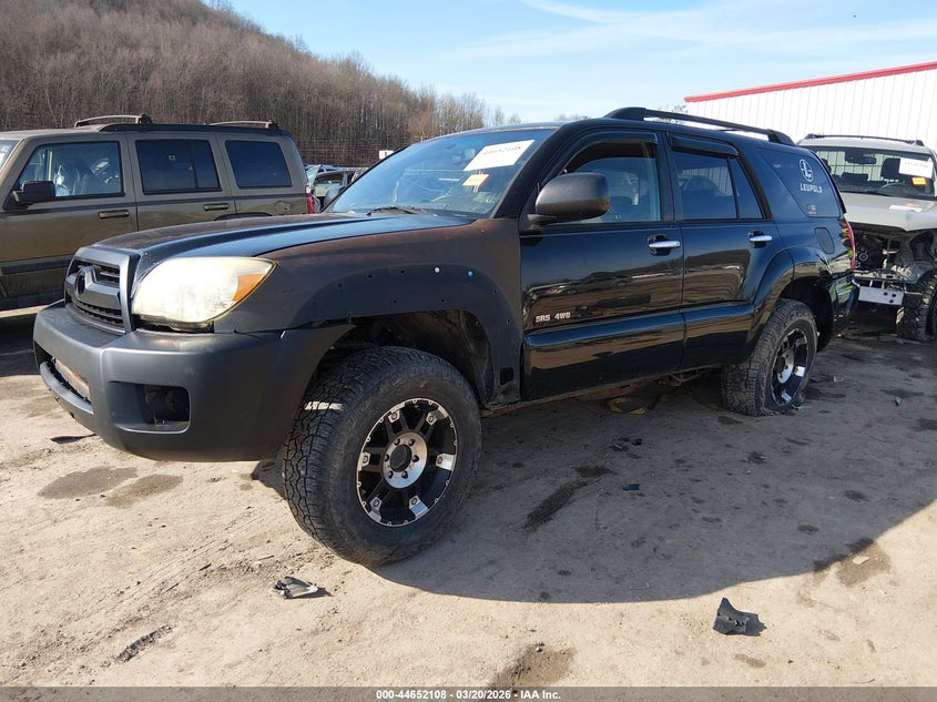 2006 Toyota 4runner VIN JTEBU14R860097836 IAAI salvage auction — SIDE, Salvage (West Virginia), sold $2,000 on 2026-07-16 (photo 2)