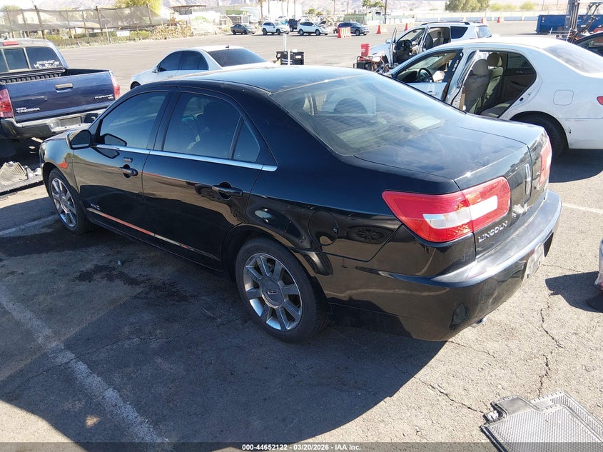 2007 Lincoln Mkz VIN 3LNHM26T27R669347 IAAI salvage auction — NORMAL WEAR, Clear (Nevada), sold $100 on 2026-07-17 (photo 3)
