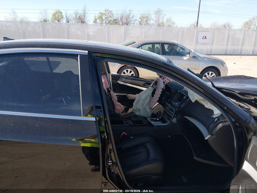 2009 Infiniti G VIN JNKCV61E79M015238 IAAI salvage auction — FRONT END, Salvage (Texas), sold $250 on 2026-07-10 (photo 5)