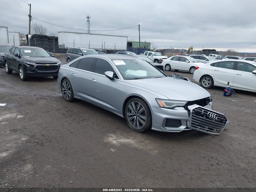 2019 Audi A6 VIN WAUL2AF24KN104645 IAAI salvage auction — FRONT END, Wait Title, sold $8,775 on 2026-07-17 (photo 1)