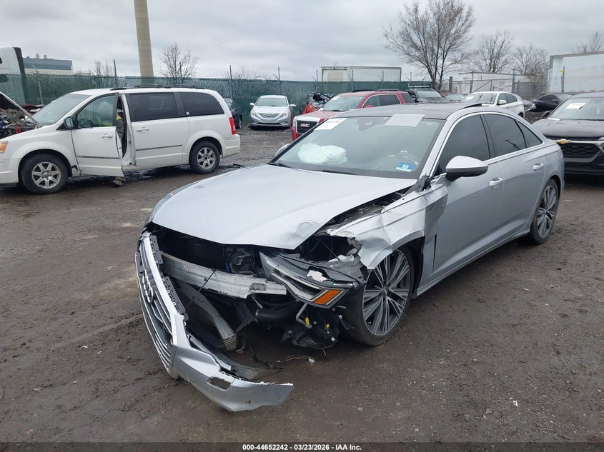 2019 Audi A6 VIN WAUL2AF24KN104645 IAAI salvage auction — FRONT END, Wait Title, sold $8,775 on 2026-07-17 (photo 6)