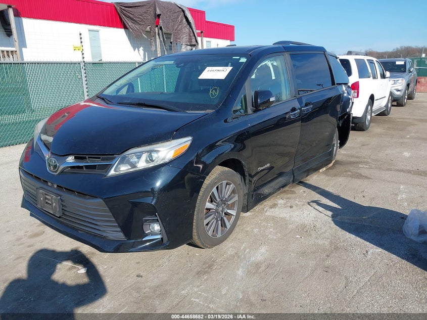 2019 Toyota Sienna VIN 5TDYZ3DC8KS993780 IAAI salvage auction — REAR END, Salvage - 75% Or Less (Maryland), sold $9,100 on 2026-07-30 (photo 2)