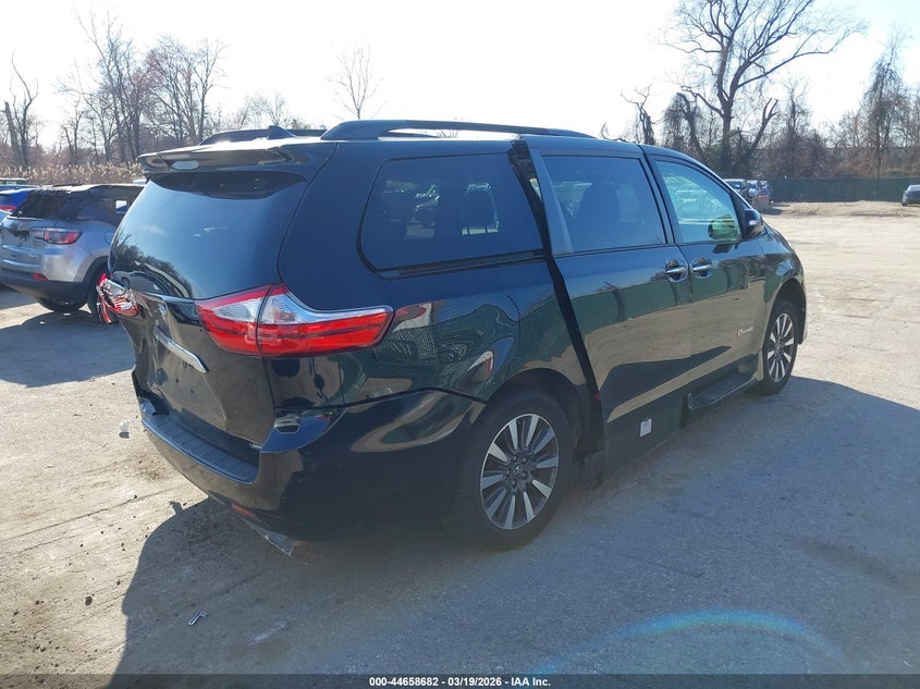 2019 Toyota Sienna VIN 5TDYZ3DC8KS993780 IAAI salvage auction — REAR END, Salvage - 75% Or Less (Maryland), sold $9,100 on 2026-07-30 (photo 4)