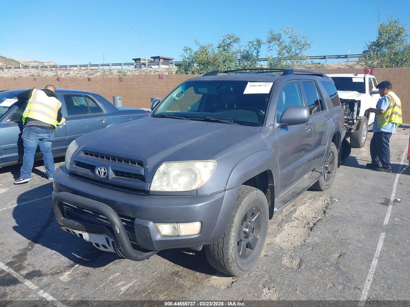 2005 Toyota 4runner VIN JTEZU17R650051477 IAAI salvage auction — FRONT & REAR, Salvage (California), sold $2,250 on 2026-07-15 (photo 2)