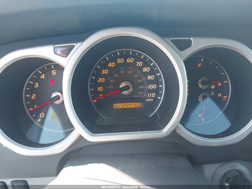 2005 Toyota 4runner VIN JTEZU17R650051477 IAAI salvage auction — FRONT & REAR, Salvage (California), sold $2,250 on 2026-07-15 (photo 7)
