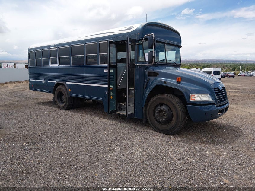 2015 Blue bird School bus / transit bus VIN 1BAKBCPA1FF310502 IAAI salvage auction — SIDE, SF97 (New Mexico), sold $2,050 on 2026-07-08 (photo 1)