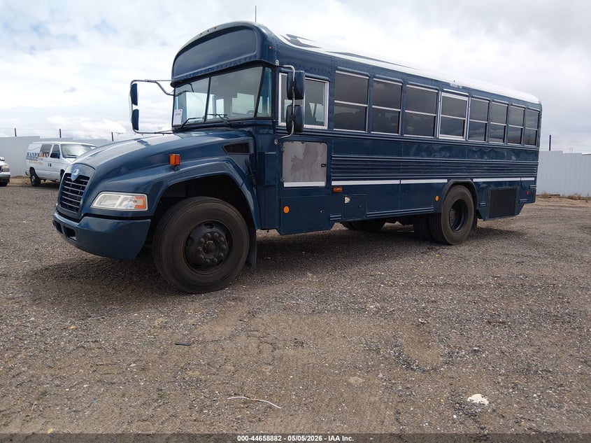 2015 Blue bird School bus / transit bus VIN 1BAKBCPA1FF310502 IAAI salvage auction — SIDE, SF97 (New Mexico), sold $2,050 on 2026-07-08 (photo 2)