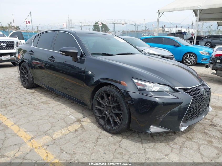 2017 Lexus Gs VIN JTHBZ1BL6HA011326 IAAI salvage auction — LEFT REAR, Wait Title, sold $8,100 on 2026-07-22 (photo 1)