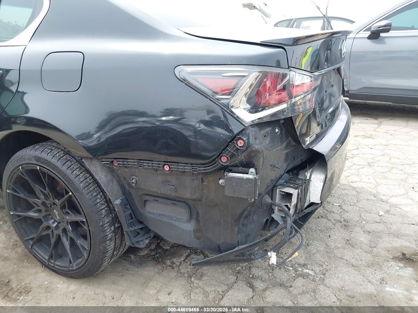 2017 Lexus Gs VIN JTHBZ1BL6HA011326 IAAI salvage auction — LEFT REAR, Wait Title, sold $8,100 on 2026-07-22 (photo 6)