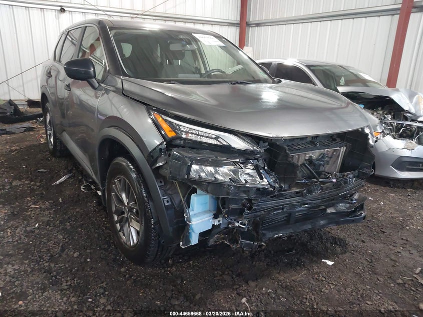 2021 Nissan Rogue VIN JN8AT3AA2MW000545 IAAI salvage auction — FRONT END, Salvage Title, sold $4,400 on 2026-07-09 (photo 1)