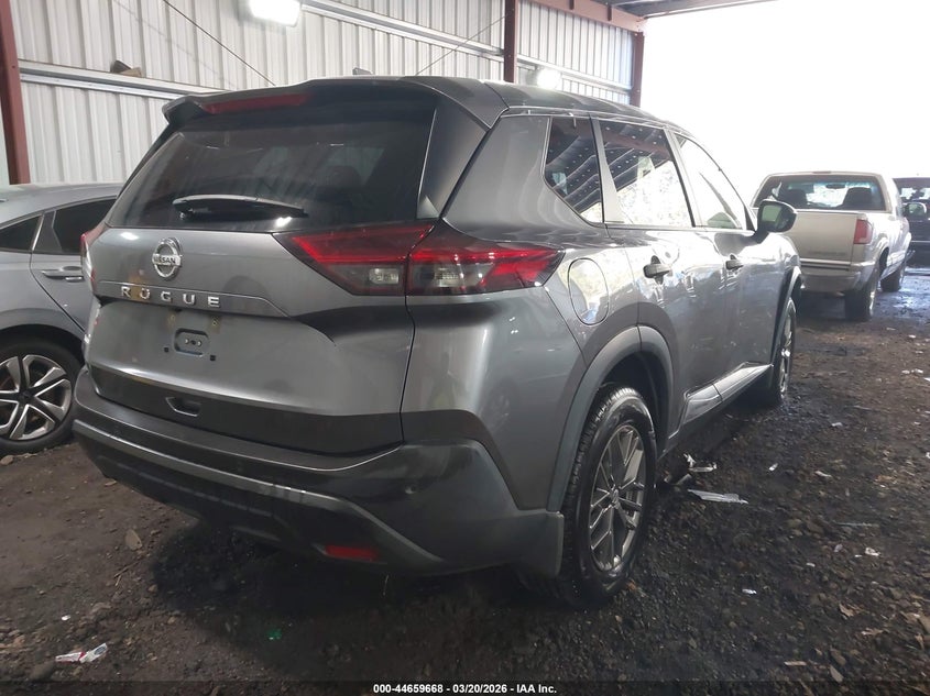2021 Nissan Rogue VIN JN8AT3AA2MW000545 IAAI salvage auction — FRONT END, Salvage Title, sold $4,400 on 2026-07-09 (photo 4)