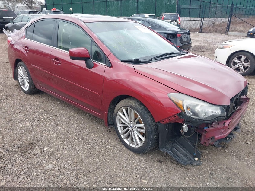 2016 Subaru Impreza VIN JF1GJAF64GH007693 IAAI salvage auction — FRONT & REAR, Salvage Title, sold $1,200 on 2026-07-07 (photo 1)