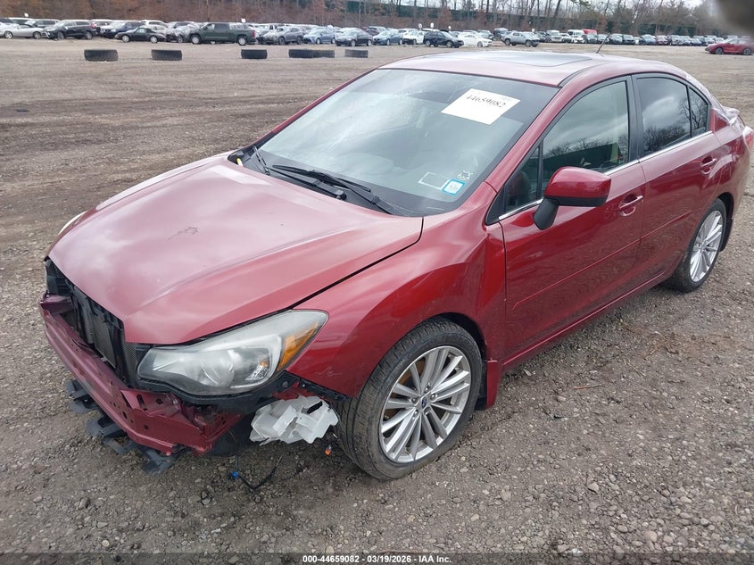 2016 Subaru Impreza VIN JF1GJAF64GH007693 IAAI salvage auction — FRONT & REAR, Salvage Title, sold $1,200 on 2026-07-07 (photo 2)