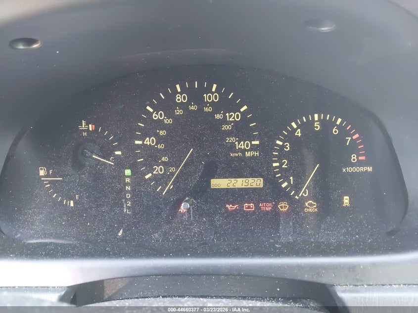 1999 Lexus Rx VIN JT6HF10U1X0060171 IAAI salvage auction — NORMAL WEAR, Clear - Public Restricted (Oregon), sold $300 on 2026-07-27 (photo 7)