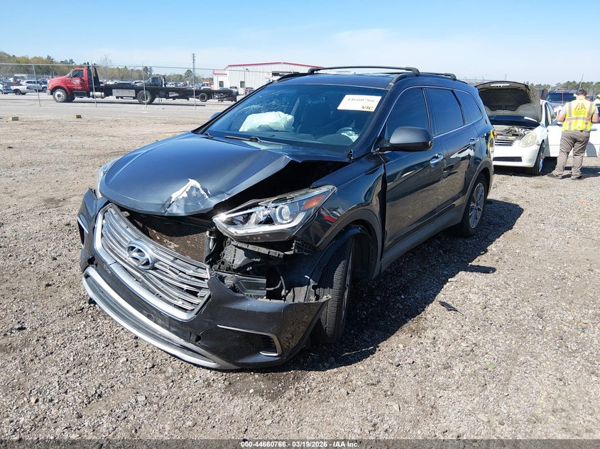 2018 Hyundai Santa fe VIN KM8SM4HF5JU266763 IAAI salvage auction — FRONT END, Salvage (South Carolina), sold $1,600 on 2026-07-22 (photo 2)