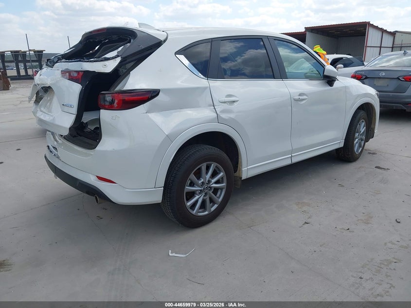 2025 Mazda Cx-5 VIN JM3KFBCL1S0659501 IAAI salvage auction — REAR END, Wait Title, sold $9,300 on 2026-07-21 (photo 4)