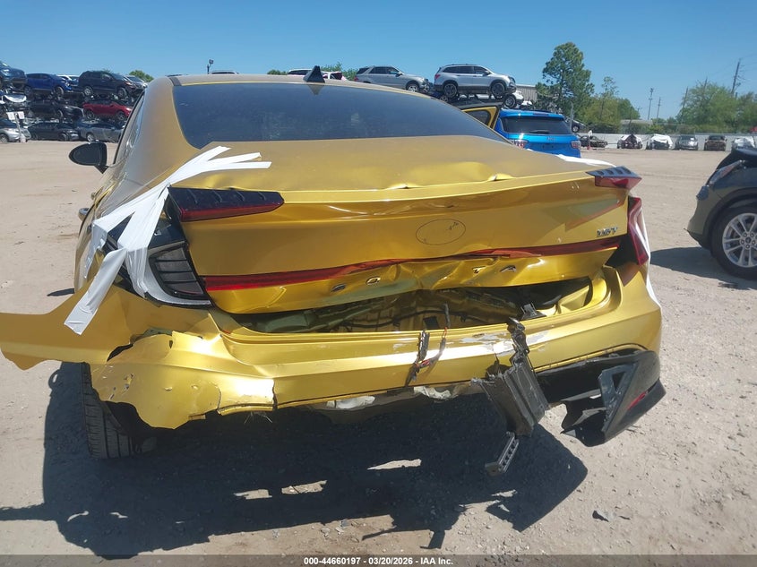 2020 Hyundai Sonata VIN 5NPEJ4J25LH021931 IAAI salvage auction — REAR END, Salvage Title, sold $2,800 on 2026-07-14 (photo 6)