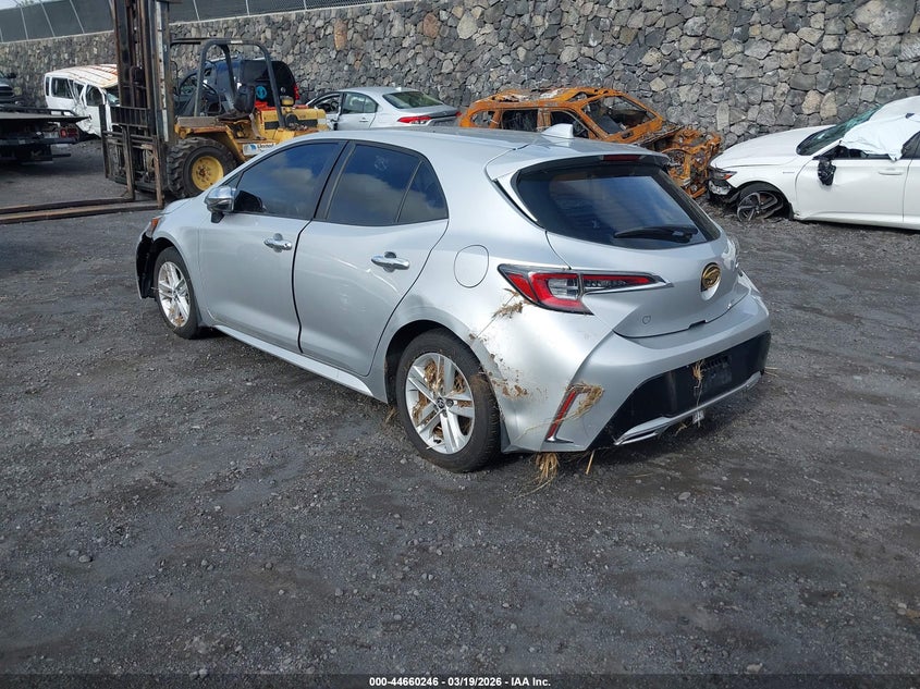 2019 Toyota Corolla VIN JTNK4RBE0K3010325 IAAI salvage auction — WATER/FLOOD, Salvage Title, sold $25 on 2026-07-21 (photo 3)