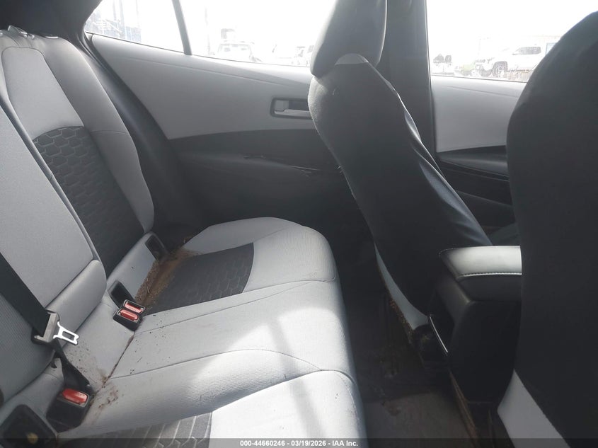 2019 Toyota Corolla VIN JTNK4RBE0K3010325 IAAI salvage auction — WATER/FLOOD, Salvage Title, sold $25 on 2026-07-21 (photo 8)