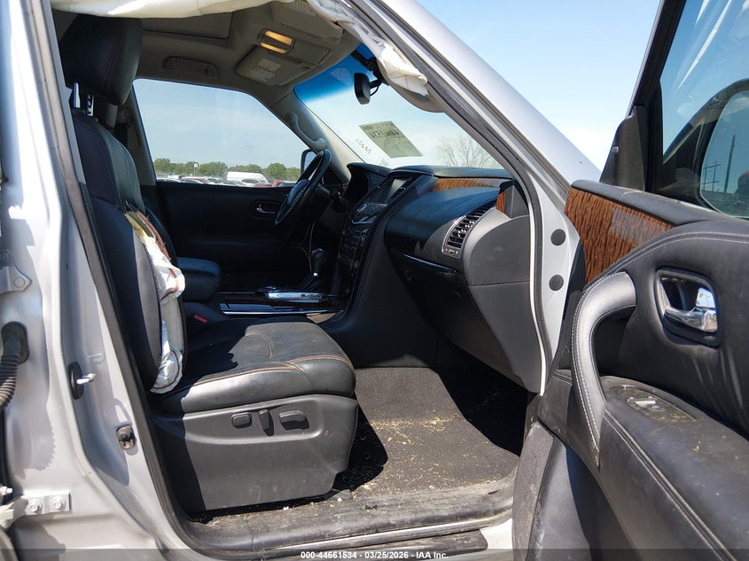 2017 Nissan Armada VIN JN8AY2ND5H9001760 IAAI salvage auction — RIGHT SIDE, Wait Title, sold $3,675 on 2026-07-08 (photo 5)