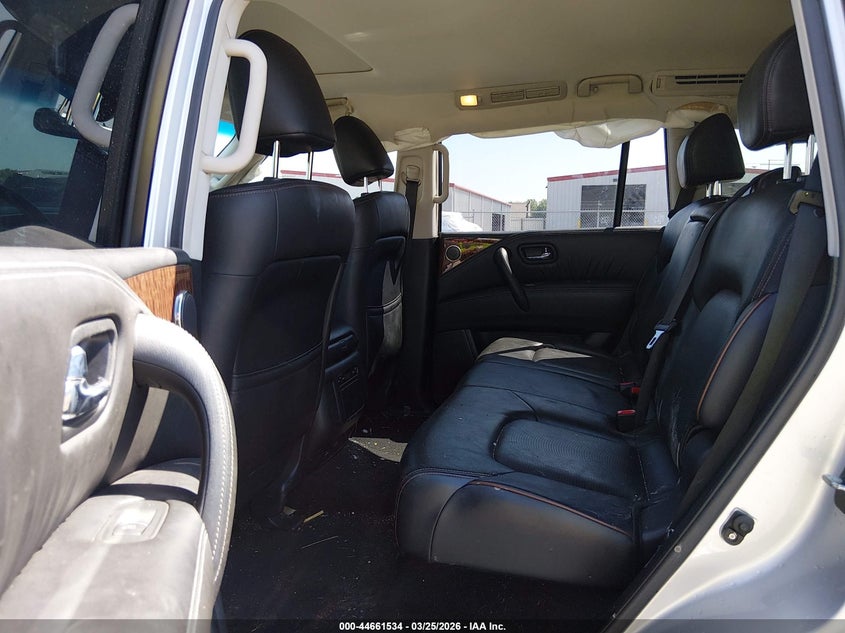 2017 Nissan Armada VIN JN8AY2ND5H9001760 IAAI salvage auction — RIGHT SIDE, Wait Title, sold $3,675 on 2026-07-08 (photo 8)