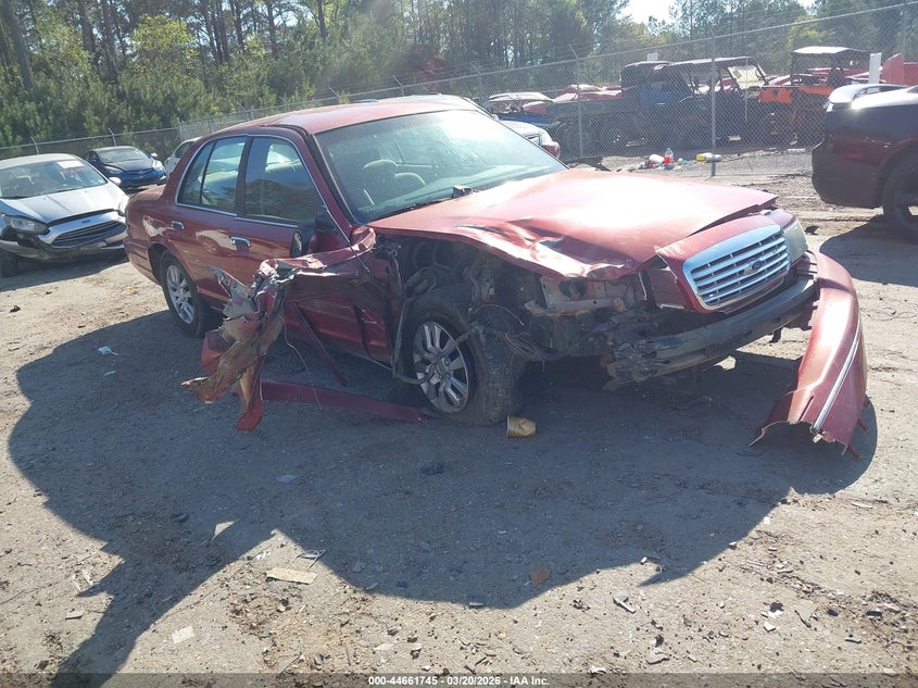 2000 Ford Crown victoria VIN 2FAFP73W2YX105897 IAAI salvage auction — FRONT & REAR, Salvage (Mississippi), sold $175 on 2026-07-08 (photo 1)