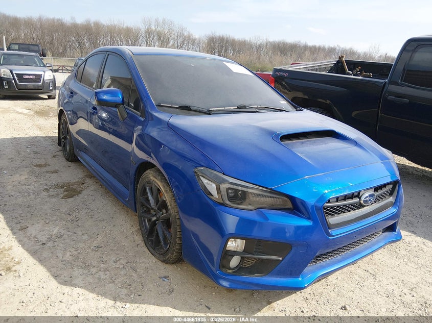 2015 Subaru Wrx VIN JF1VA1D68F9828315 IAAI salvage auction — ALL OVER, Wait Title, sold $1,600 on 2026-07-16 (photo 1)