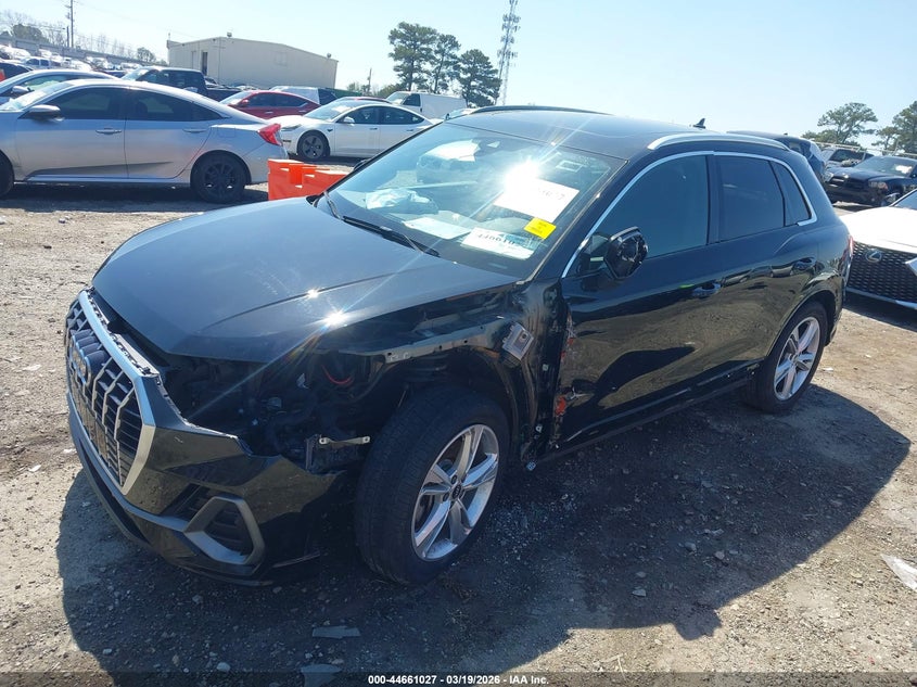 2021 Audi Q3 VIN WA1DECF31M1068775 IAAI salvage auction — FRONT END, Salvage Title, sold $7,775 on 2026-07-29 (photo 2)