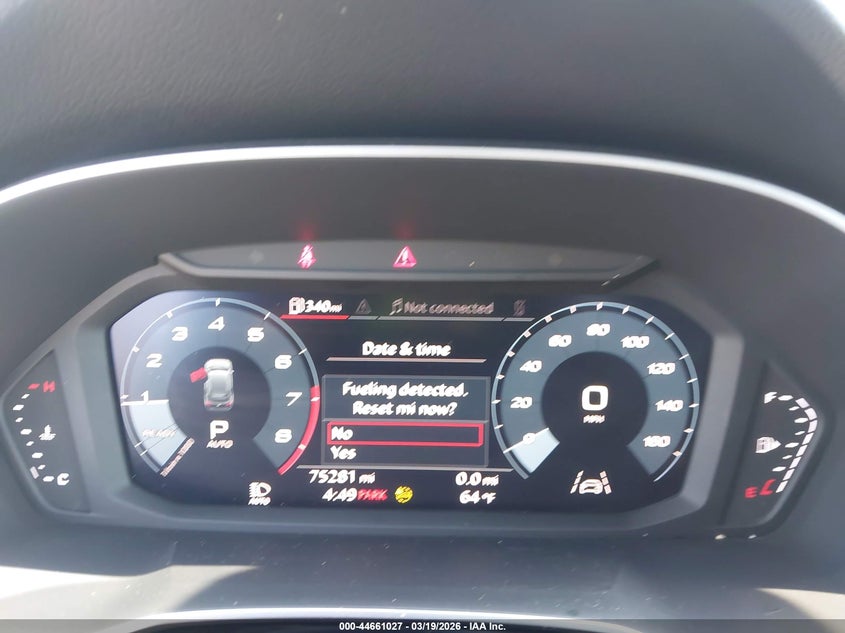 2021 Audi Q3 VIN WA1DECF31M1068775 IAAI salvage auction — FRONT END, Salvage Title, sold $7,775 on 2026-07-29 (photo 7)