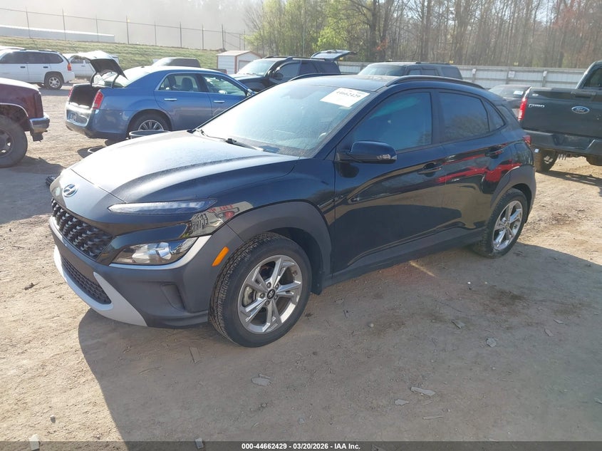 2022 Hyundai Kona VIN KM8K62AB0NU827978 IAAI salvage auction — RIGHT SIDE, Salvage Title, sold $4,750 on 2026-07-22 (photo 2)