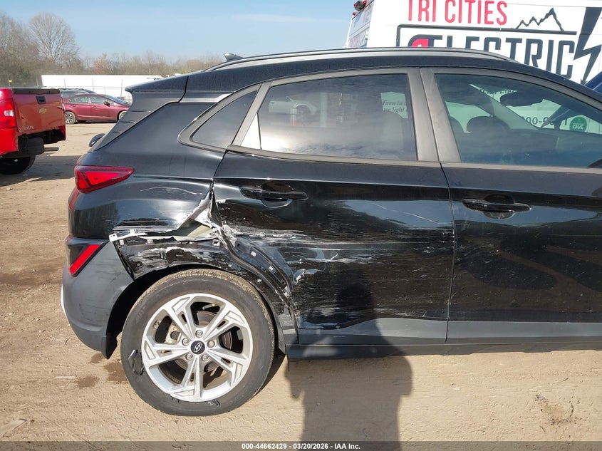 2022 Hyundai Kona VIN KM8K62AB0NU827978 IAAI salvage auction — RIGHT SIDE, Salvage Title, sold $4,750 on 2026-07-22 (photo 6)
