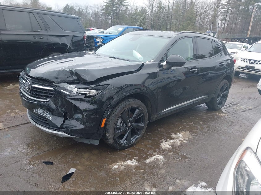 2023 Buick Envision VIN LRBFZNR46PD057209 IAAI salvage auction — FRONT END, Salvage Title, sold $4,250 on 2026-07-17 (photo 2)