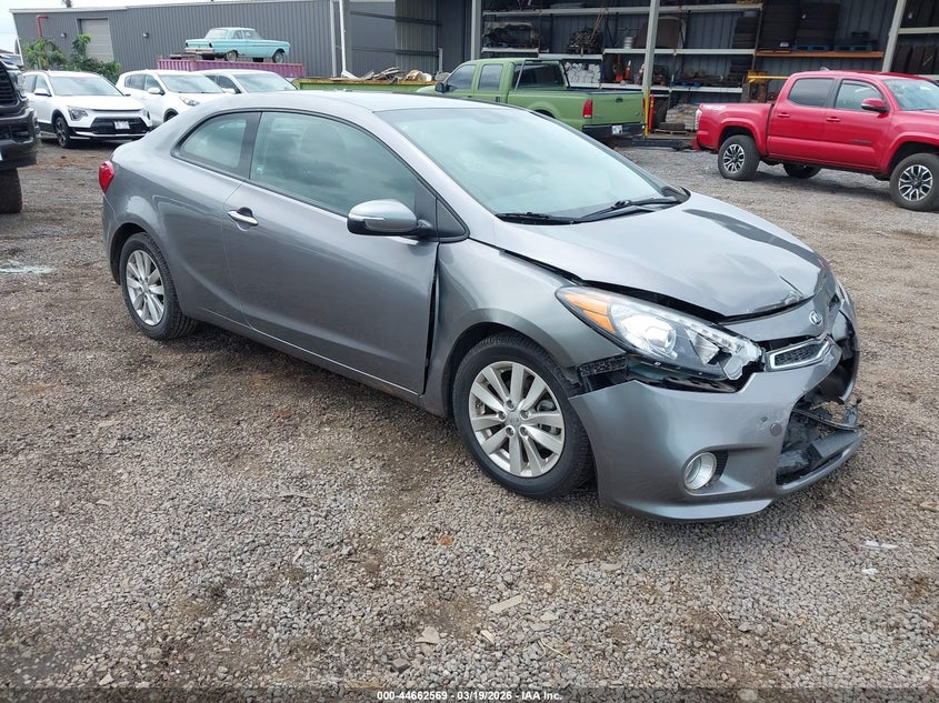 2016 Kia Forte VIN KNAFX6A80G5658151 IAAI salvage auction — FRONT END, Clear (Hawaii), sold $500 on 2026-07-14 (photo 1)