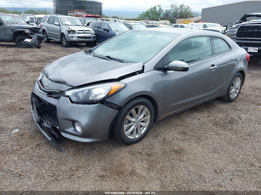 2016 Kia Forte VIN KNAFX6A80G5658151 IAAI salvage auction — FRONT END, Clear (Hawaii), sold $500 on 2026-07-14 (photo 2)