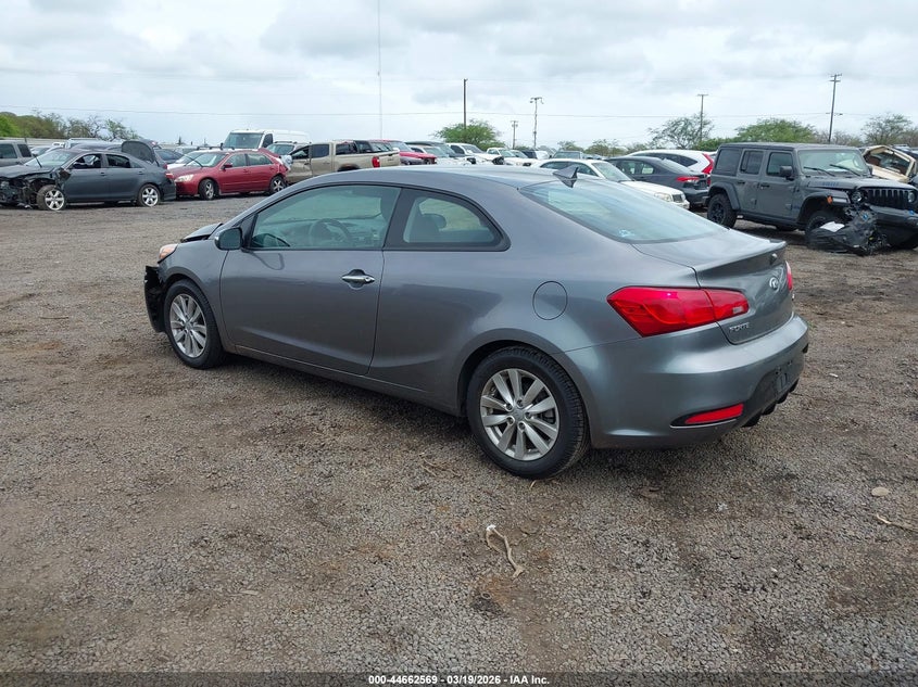 2016 Kia Forte VIN KNAFX6A80G5658151 IAAI salvage auction — FRONT END, Clear (Hawaii), sold $500 on 2026-07-14 (photo 3)