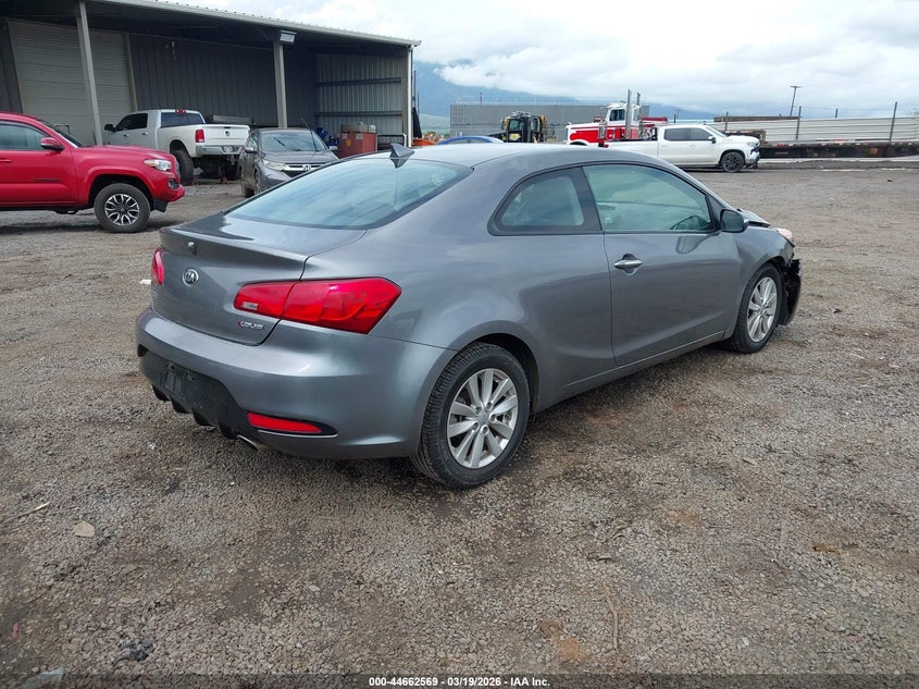 2016 Kia Forte VIN KNAFX6A80G5658151 IAAI salvage auction — FRONT END, Clear (Hawaii), sold $500 on 2026-07-14 (photo 4)