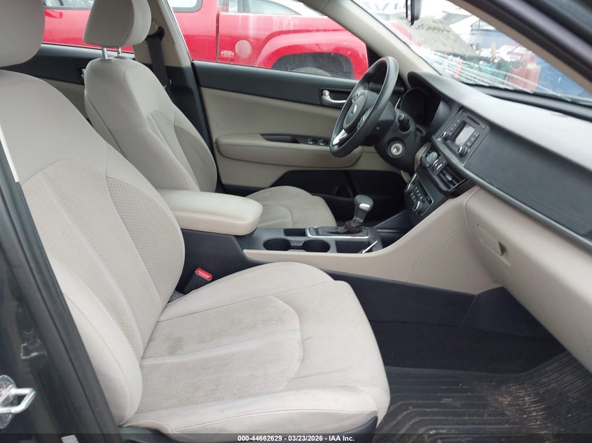 2016 Kia Optima VIN KNAGT4L30G5079117 IAAI salvage auction — LEFT FRONT, Salvage Title, sold $1,700 on 2026-07-09 (photo 5)
