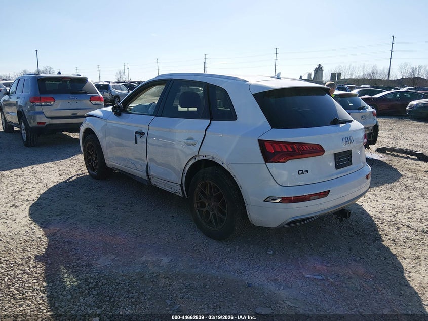 2018 Audi Q5 VIN WA1ANAFY3J2029548 IAAI salvage auction — FRONT END, Salvage (Ohio), sold $2,550 on 2026-07-29 (photo 3)