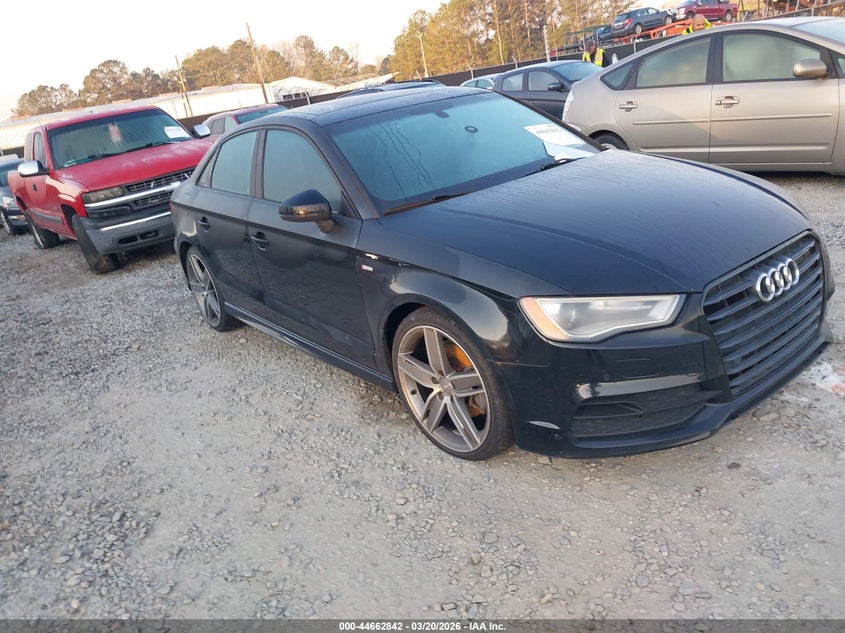 2016 Audi A3 VIN WAUA7GFF9G1072014 IAAI salvage auction — RIGHT FRONT, Salvage Title, sold $700 on 2026-07-20 (photo 1)